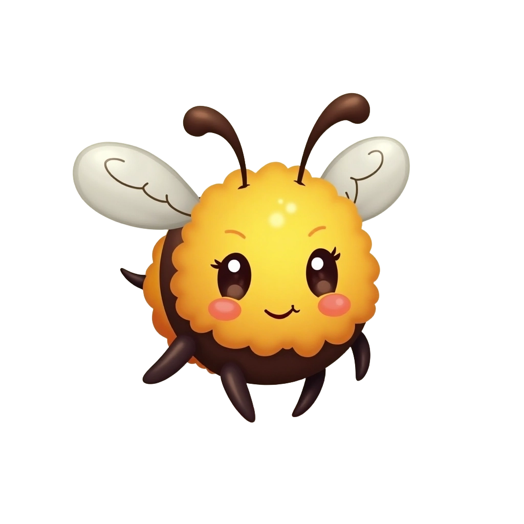 Cute Cartoon Bee